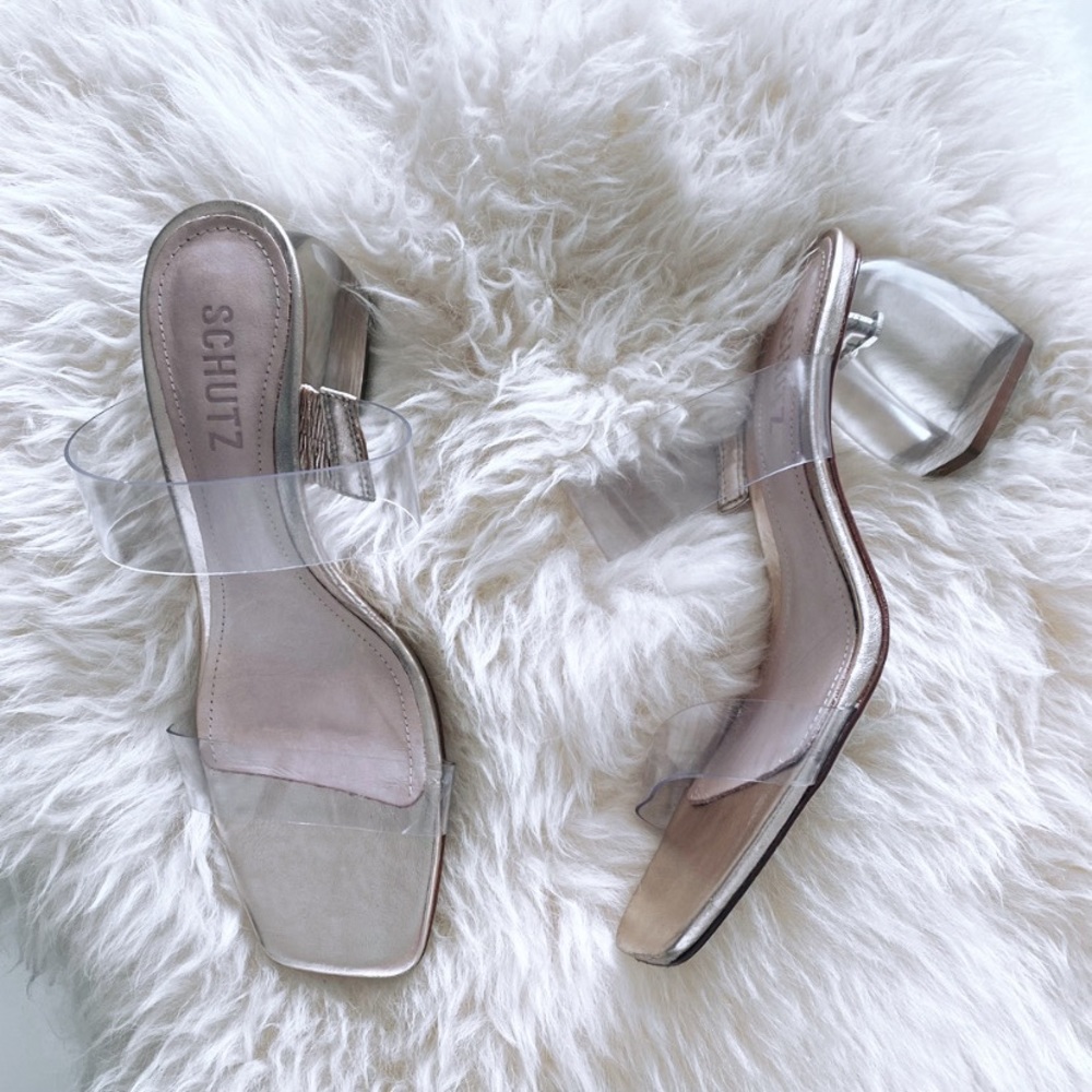 SCHUTZ Prisla Slide Sandal Size 7.5